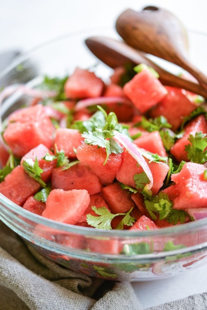 Spicy Watermelon Salad