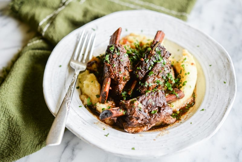 Rustic Instant Pot Short Ribs Fed Fit