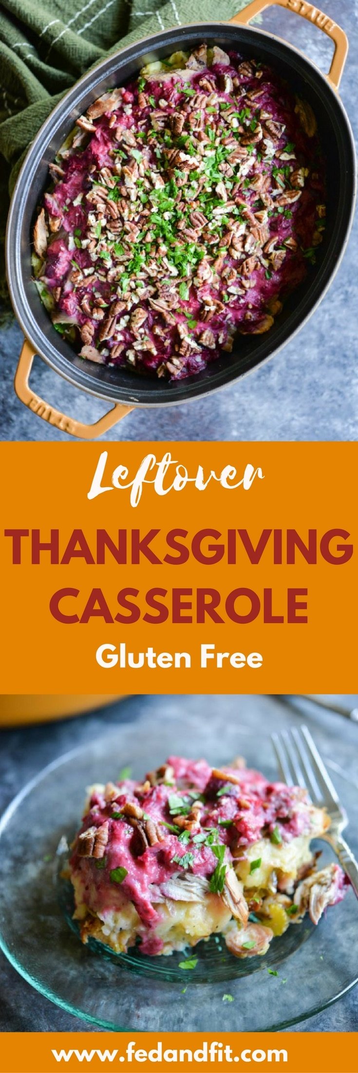 Make great use of your Thanksgiving leftovers with this simple and delicious casserole! It's delicious and SO EASY.