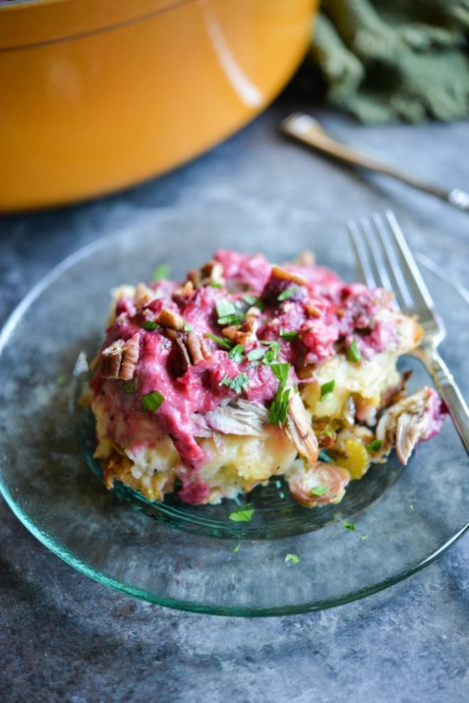 Thanksgiving Leftovers Casserole