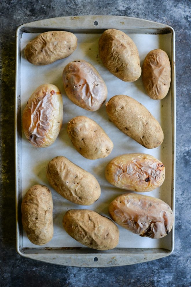 baked potatoes for meal prep 