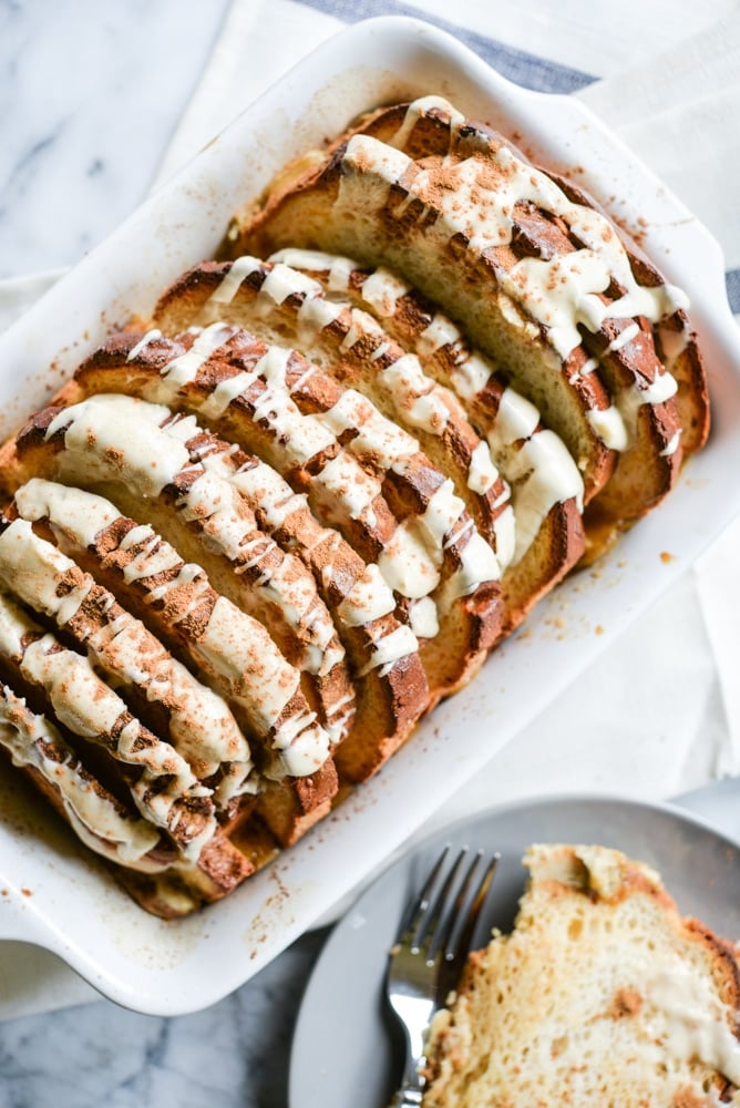 Gluten Free Cinnamon French Toast Bake