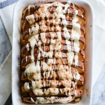 Gluten Free Cinnamon French Toast Bake