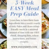 Cook Once, Eat All Week easy meal prep guide!