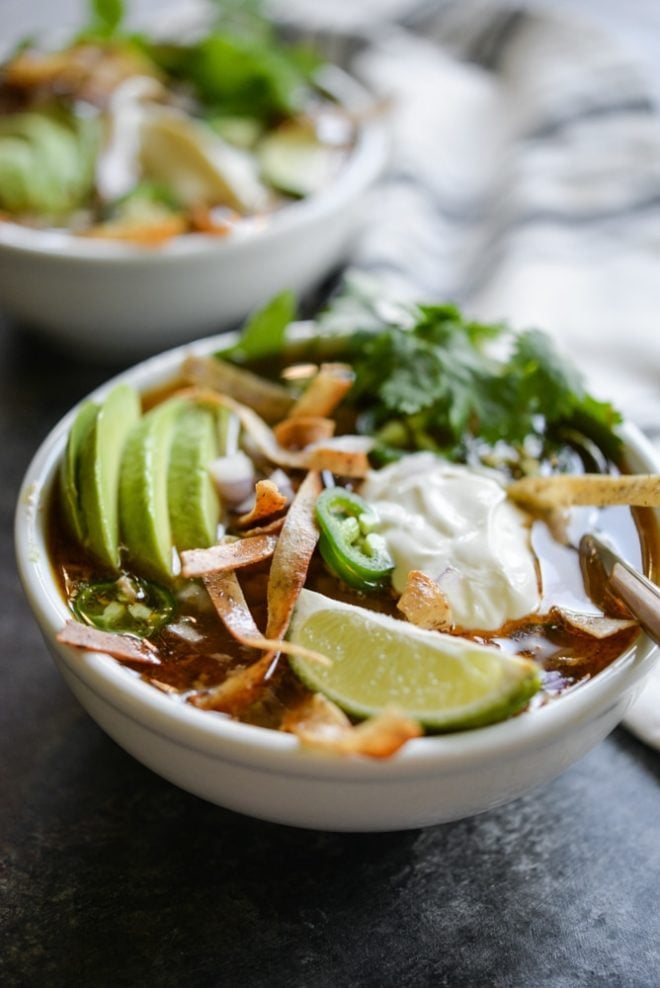 easy slow cooker tortilla soup