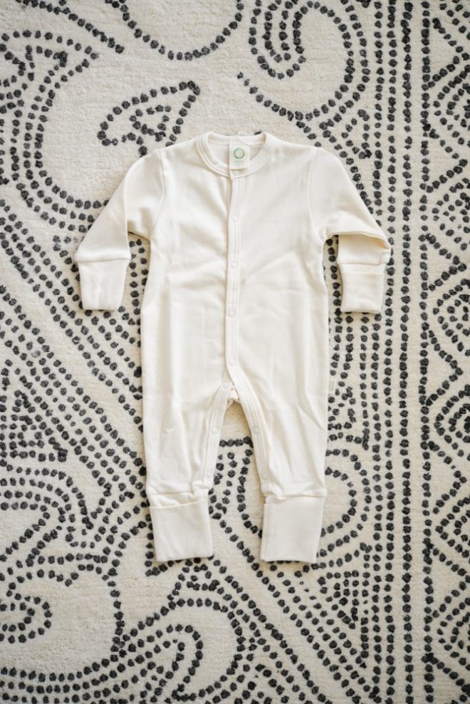 how I'm choosing safer baby products clothing on the floor