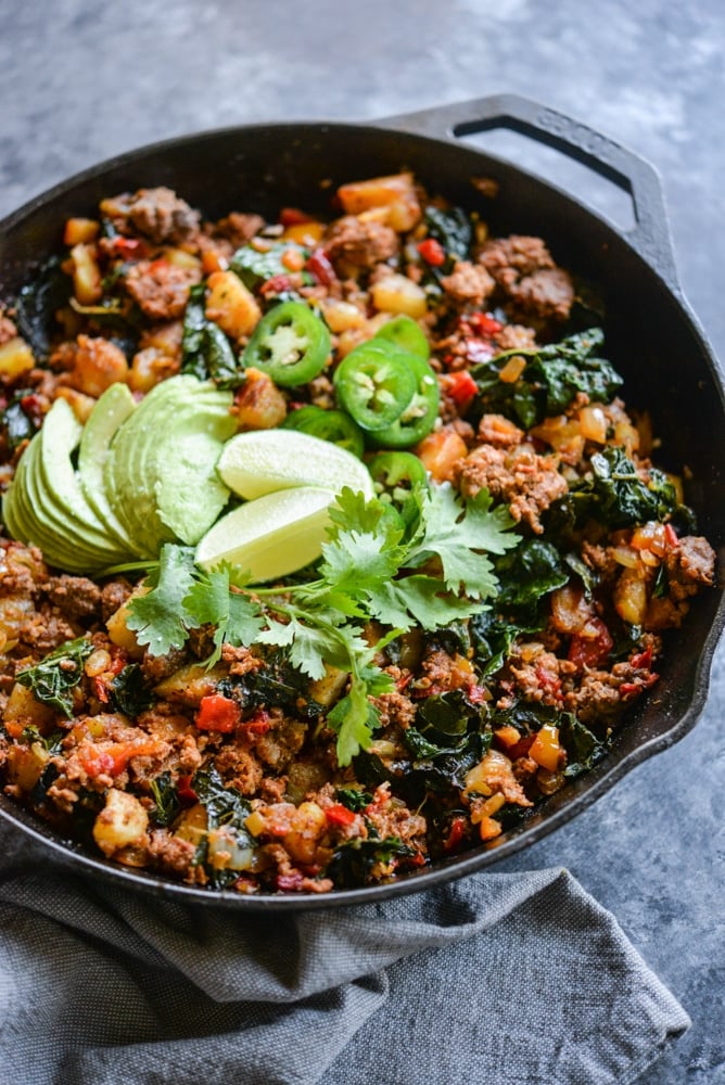 Meal Prep Taco Breakfast Hash