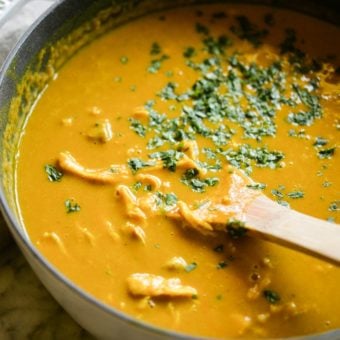 Curried Butternut Squash Soup