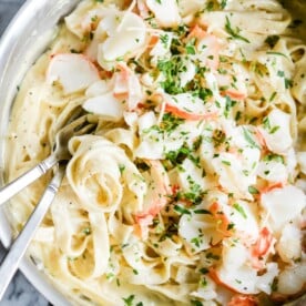 gluten free lobster Alfredo