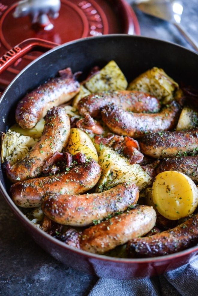 Dublin Coddle (Irish Sausage & Potato Stew) - Fed + Fit