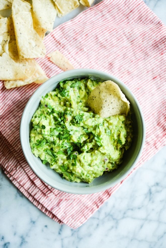 Easy Citrus Guacamole