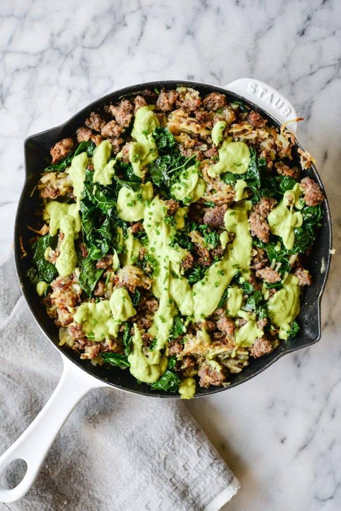 Eggless Breakfast Skillet Fed & Fit