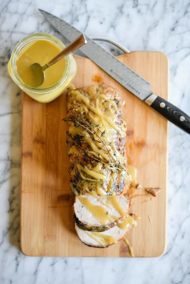 Honey Mustard Pork Roast