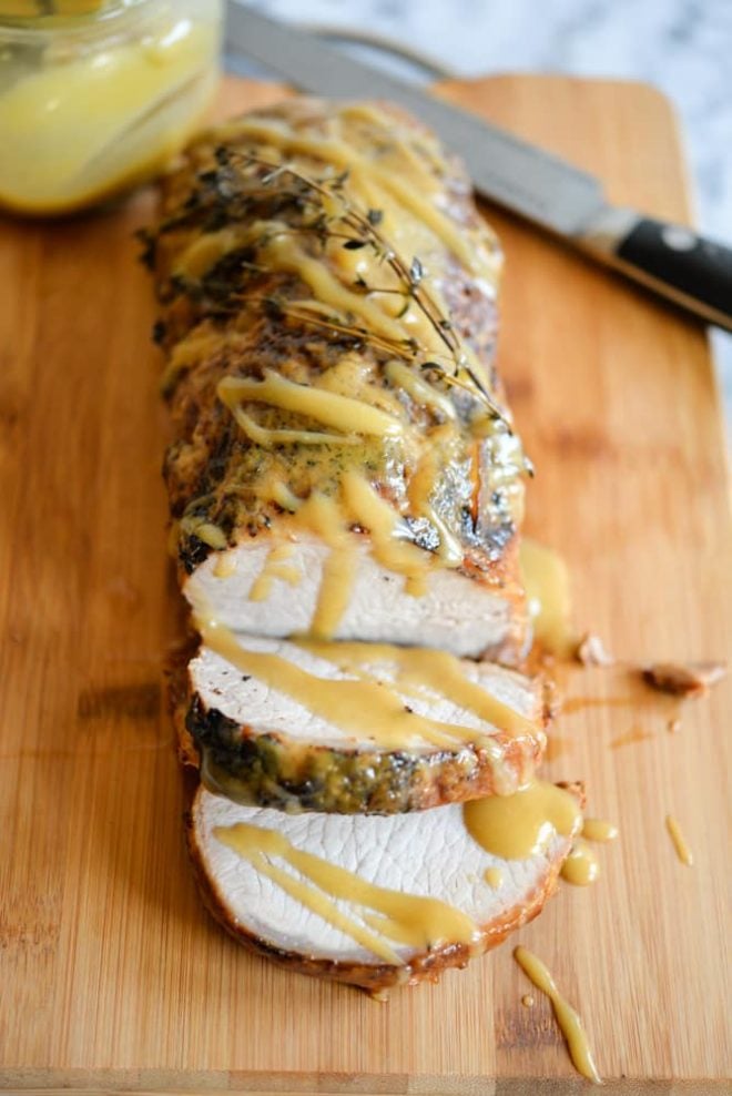 Pork loin outlet mustard rub