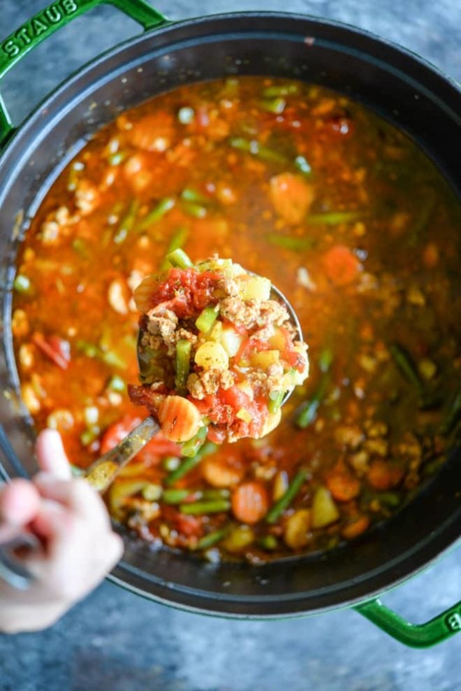 Paleo Minestrone Soup