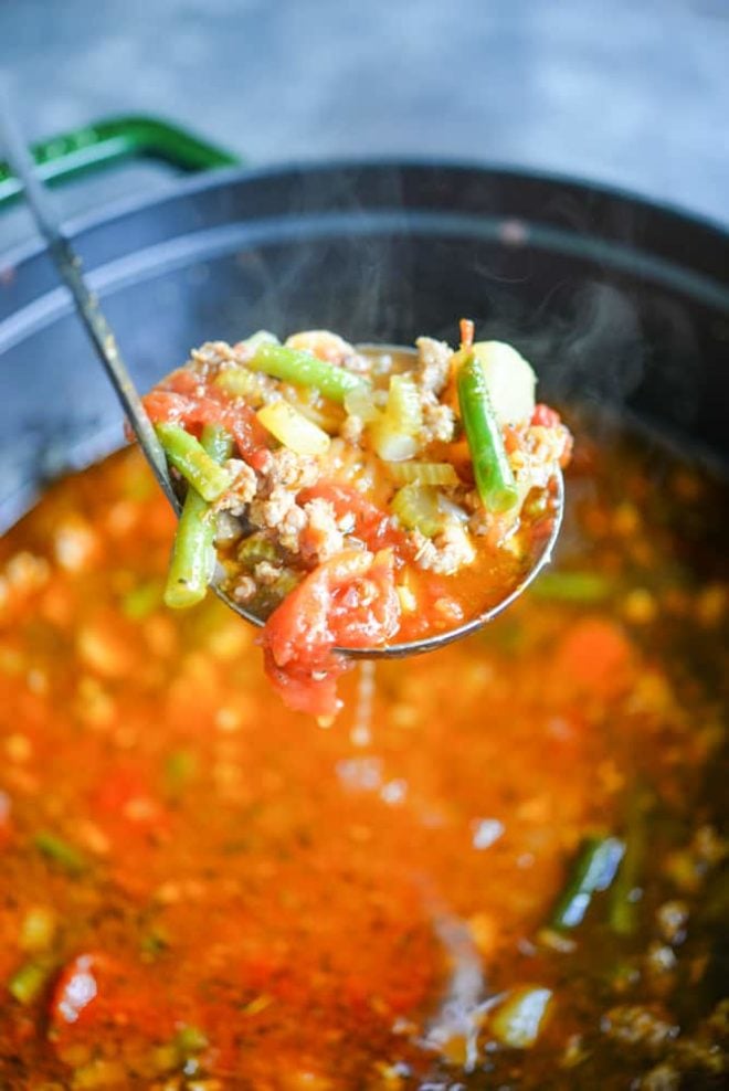 Paleo Minestrone Soup