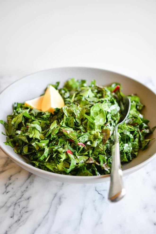 3 Greens Refrigerator Salad