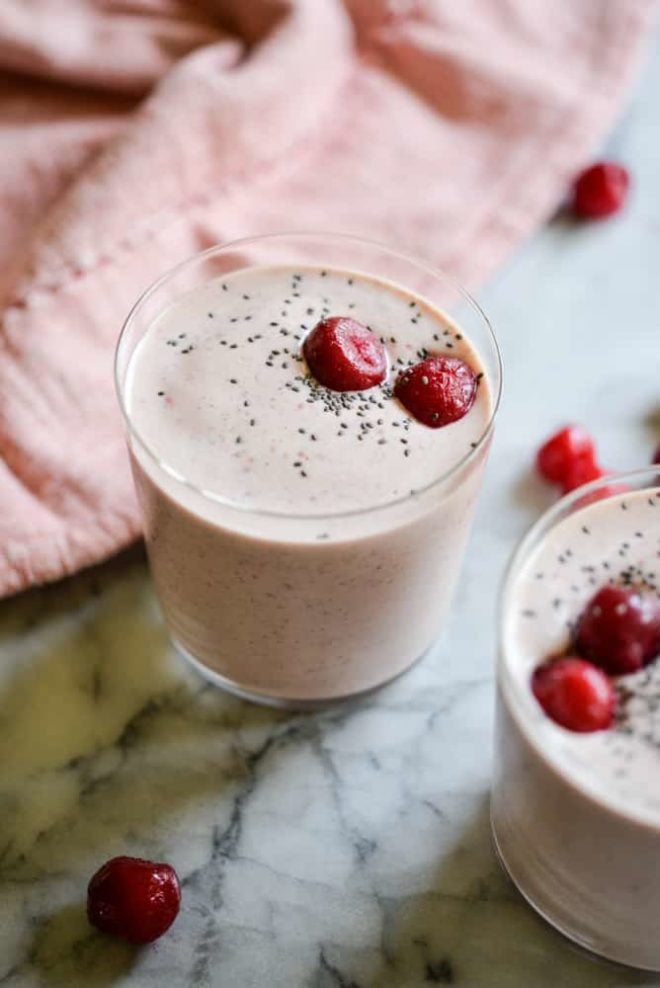 Tart Cherry Protein Smoothie