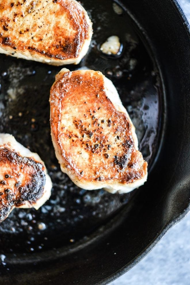 Juicy Pan Seared Pork Chops With Easy Brine Fed Fit