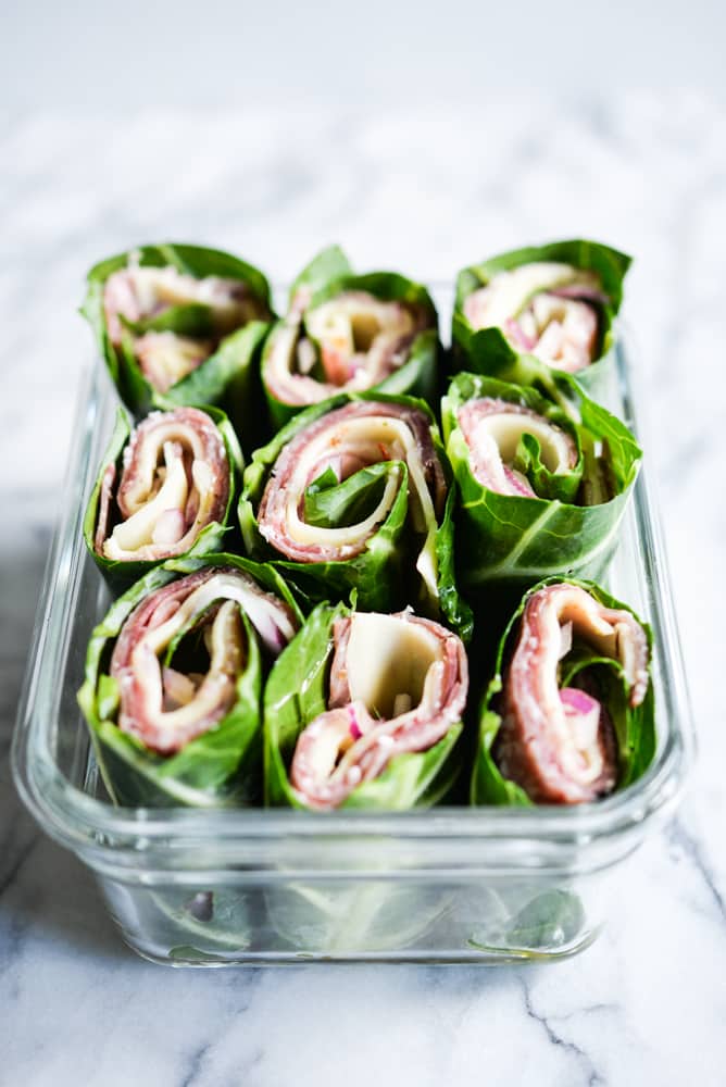 Make Ahead Italian Lunch Wraps