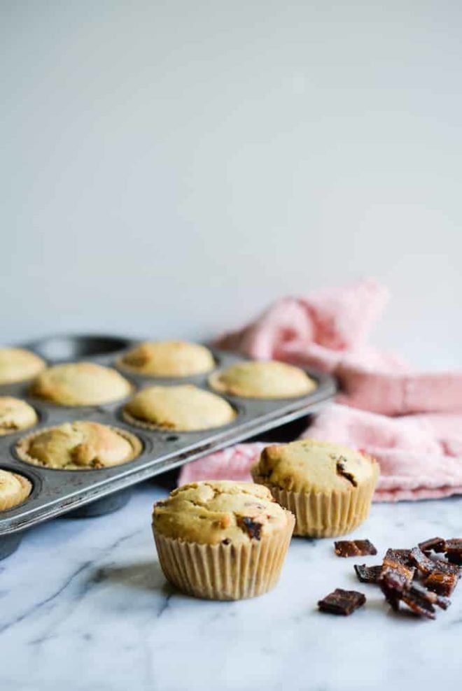 Maple Bacon Pancake Muffins