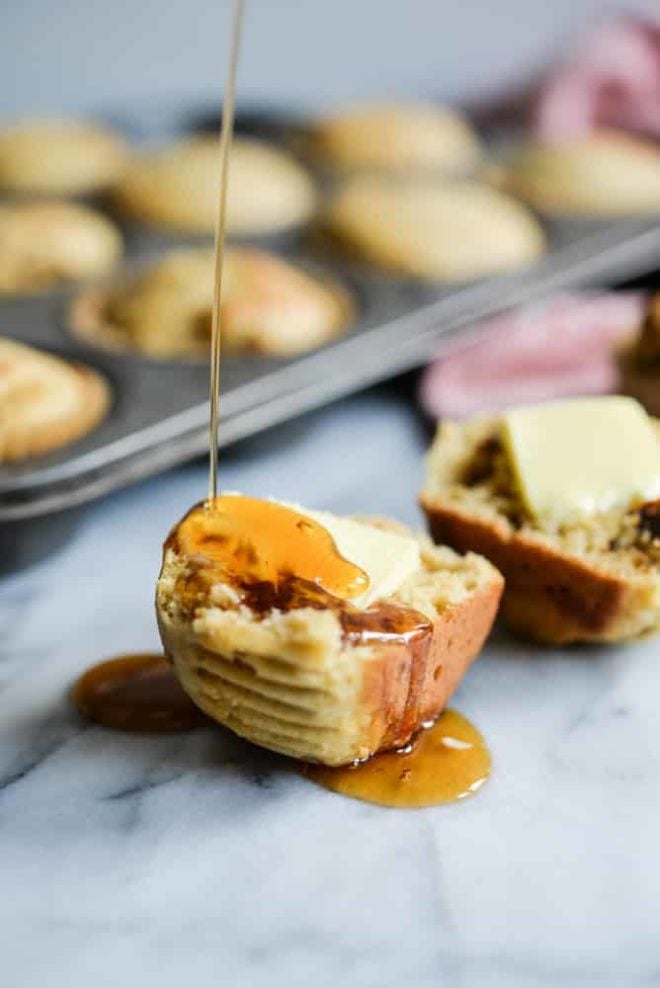 Maple Bacon Pancake Muffins