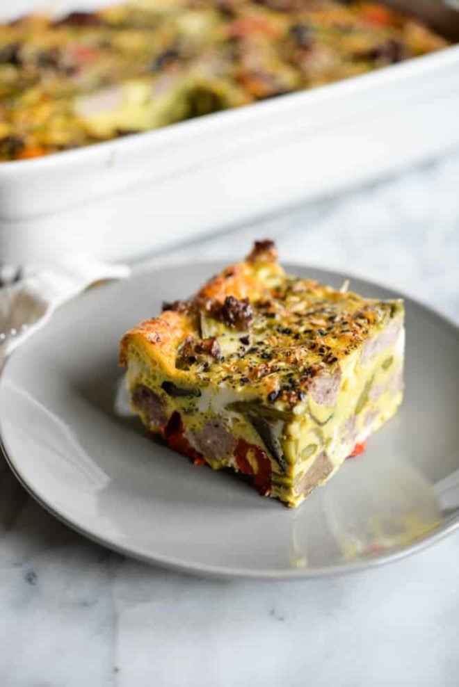 Roasted Veggie Breakfast Casserole