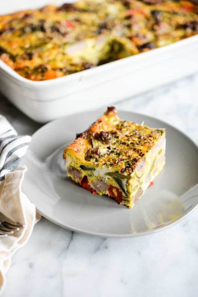 Roasted Veggie Breakfast Casserole