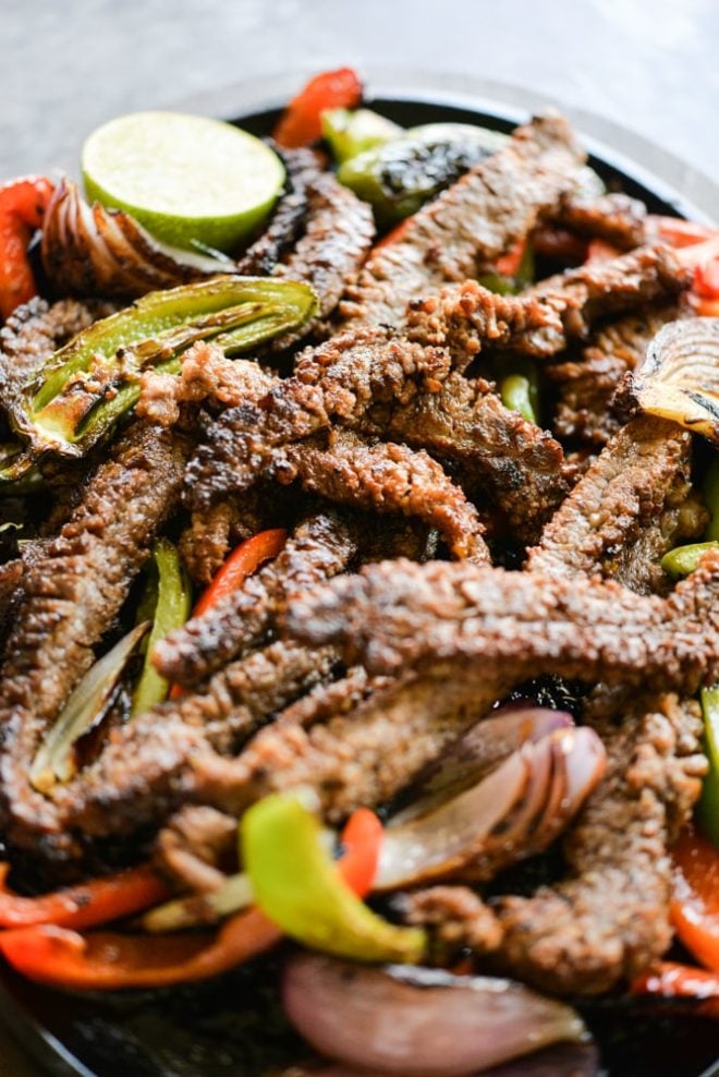 The Best Beef Fajitas - Fed & Fit