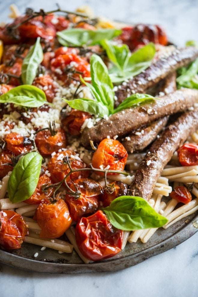 Sausage & Roasted Tomato Pasta