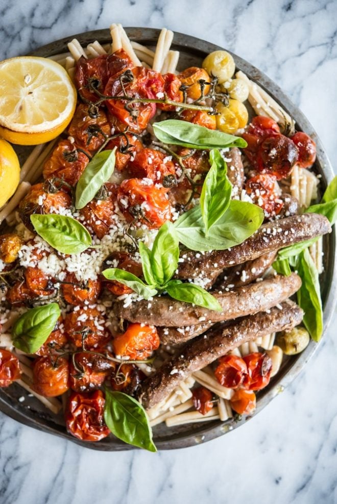 Sausage & Roasted Tomato Pasta