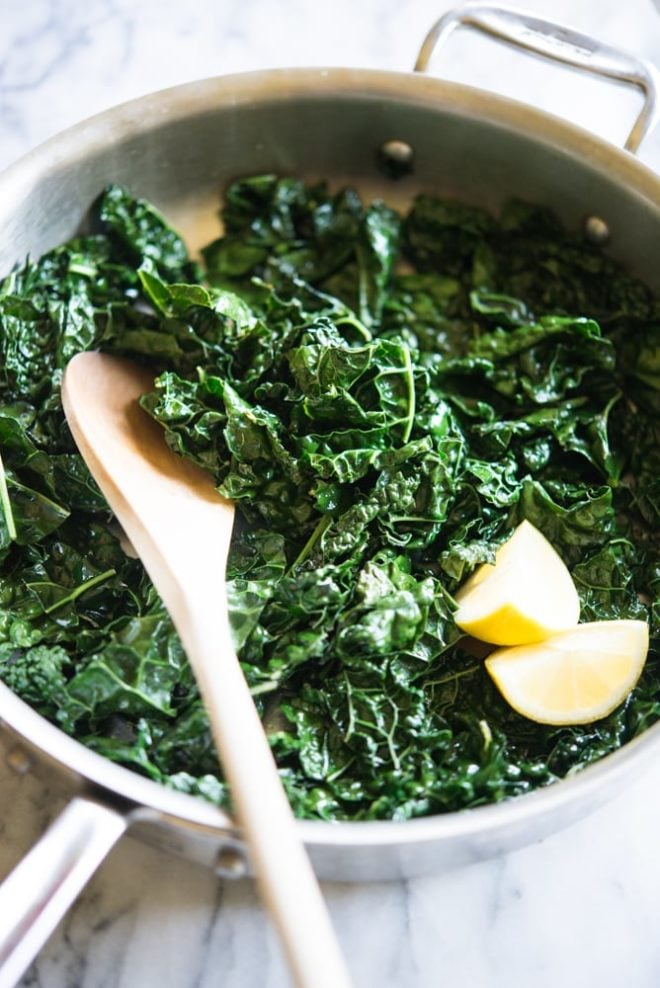 lemony kale