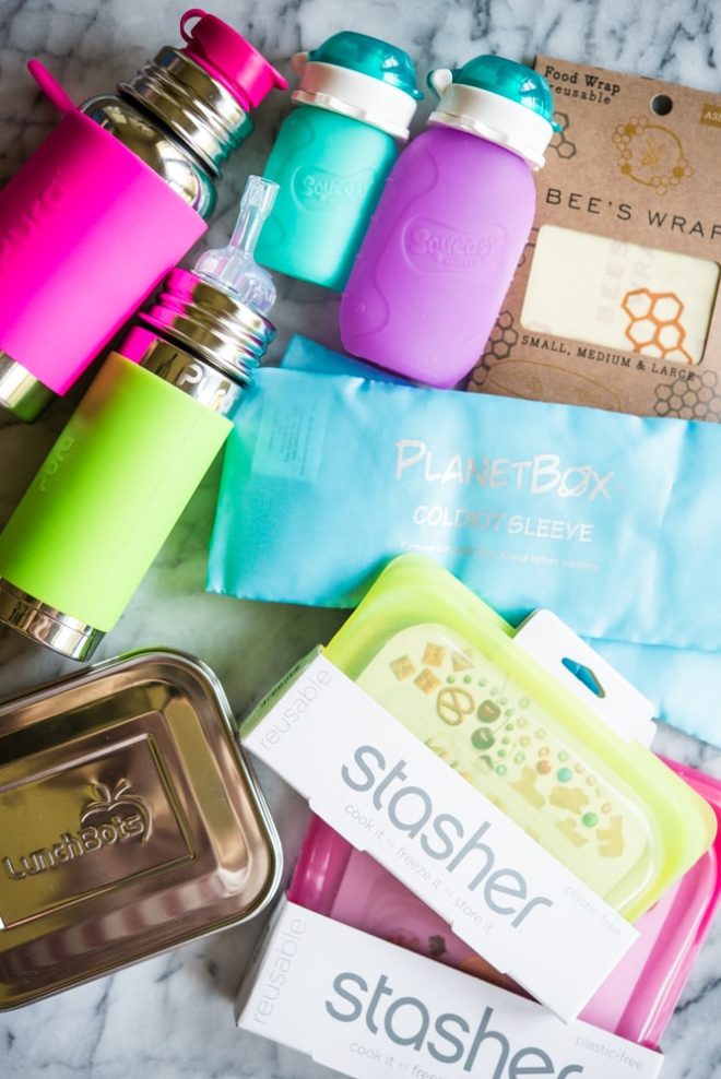 assorted eco-friendly back to school products