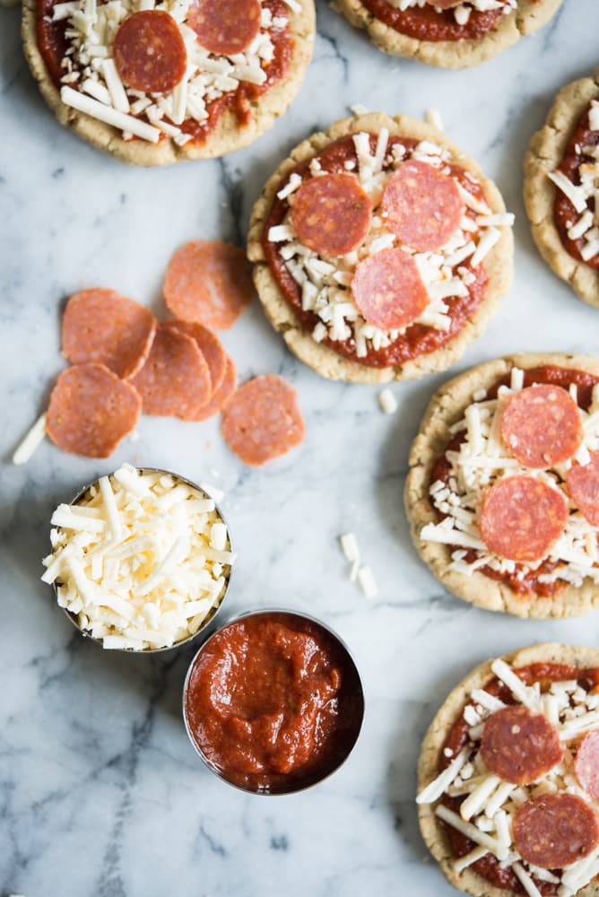 Homemade Pizza Lunchables