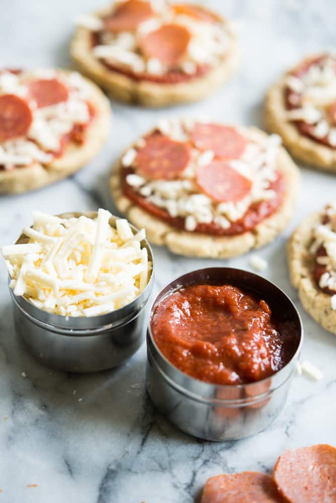 Homemade Pizza Lunchables