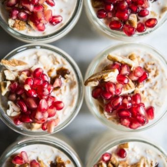 maple pecan overnight oats