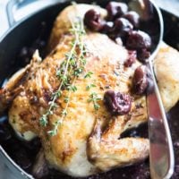 Cherry Balsamic Roasted Chicken