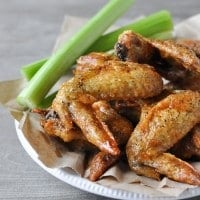 Crispy Baked Buffalo Wings