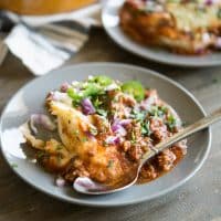 paleo beef chili casserole