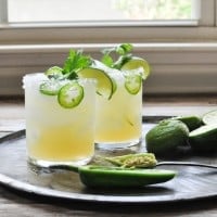 Fresh Lime and Jalapeno Margarita