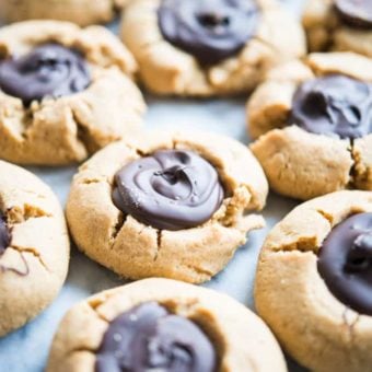 gluten free peanut butter blossoms two ways