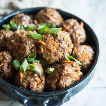 Instant Pot Paleo Egg Roll Meatballs