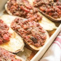 Italian Stuffed Eggplant