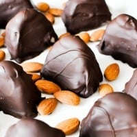 homemade paleo almond joys