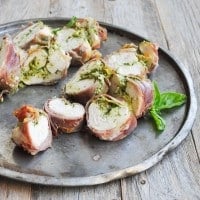 Pesto Prosciutto Chicken Breasts