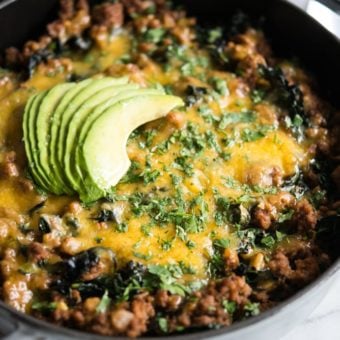 beef taco casserole