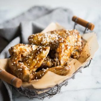 Paleo teriyaki Chicken wings