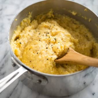 easy no-stir polenta