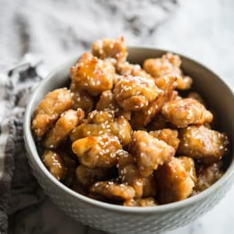 baked gluten free orange chicken