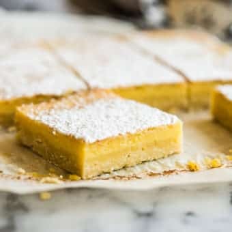 gluten free lemon bars